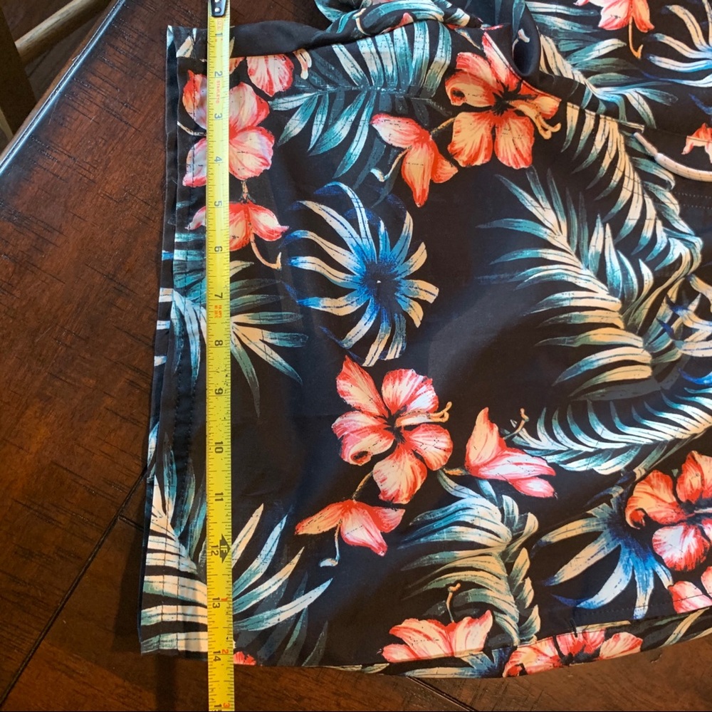 Ocean and Coast Swim Trunk Black Floral XXL - Picture 6 of 7